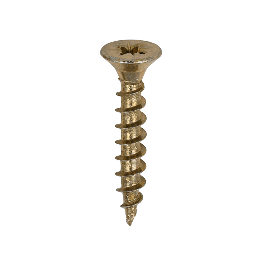 Timco 5.0 x 30 - Solo Chipboard & Woodscrews PZ2 Double Countersunk