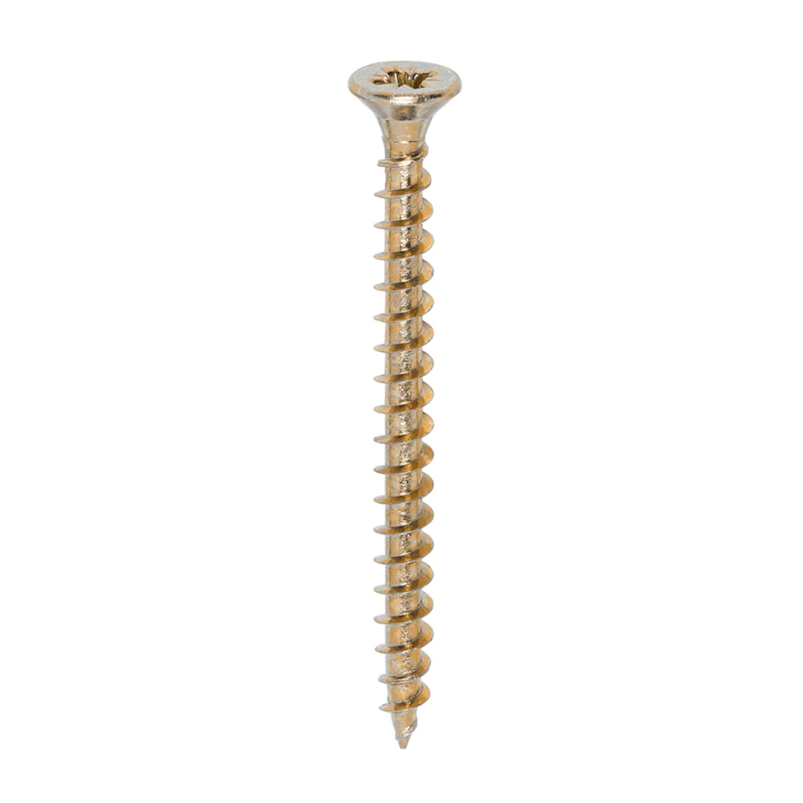 Timco 5.0 x 60 - Solo Chipboard & Woodscrews PZ2 Double Countersunk Box 200 pieces