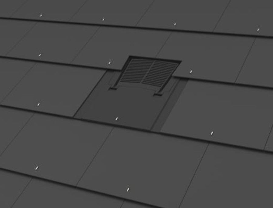 Manthorpe Small Format In-Line Slate Vent- GILSV25-20-BL