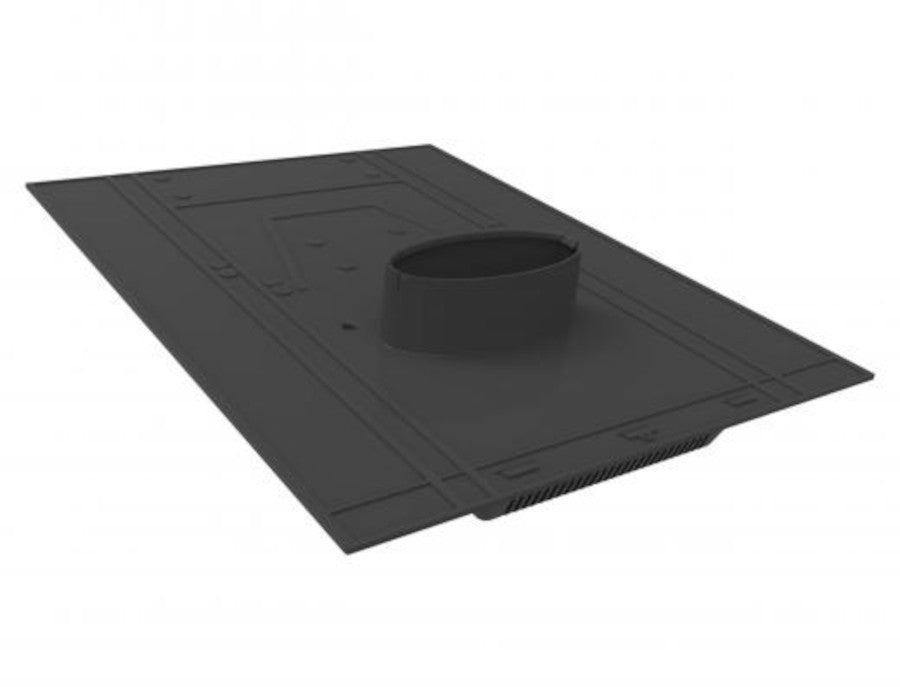 Hooded Slate Vent - Random Slates - GRSV45R