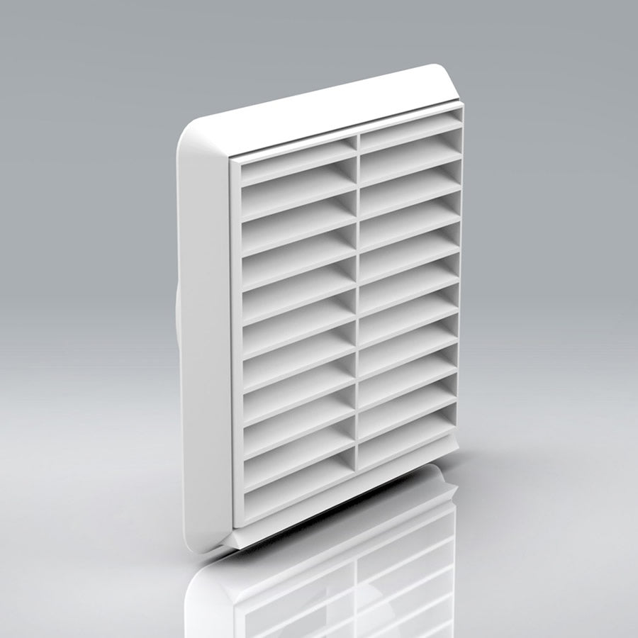 Louvred Grille With Flyscreen 100mm