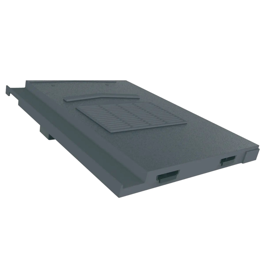 Manthorpe Non Profile Tile Ventilator Box of 1/4 Black