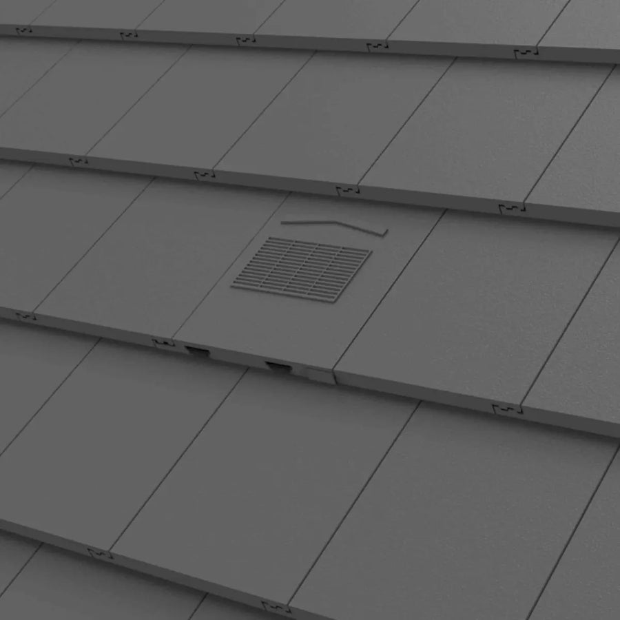 Manthorpe Non Profile Tile Ventilator Box of 1/4 Black