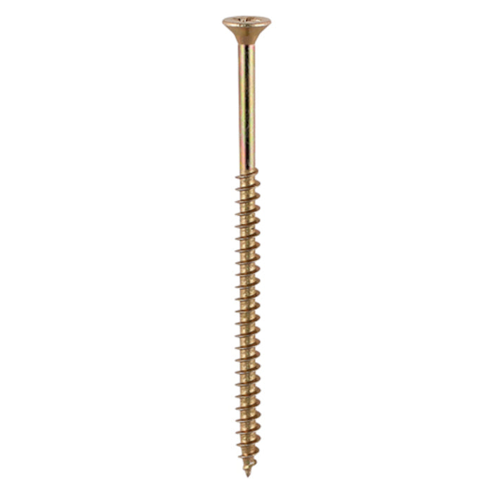 Timco 5.0 x 100 - Solo Chipboard & Woodscrews PZ2 Double Countersunk Box 100 pieces