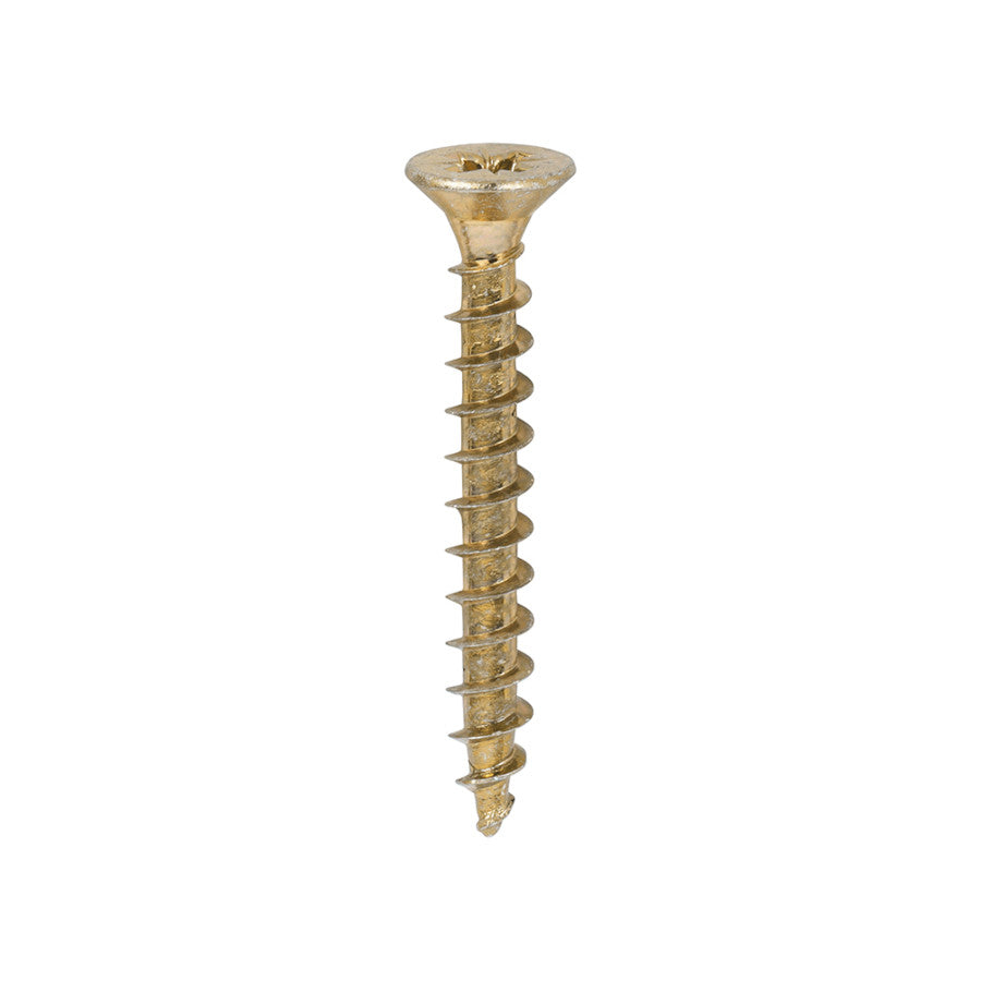 Timco 5.0 x 40 - Solo Chipboard & Woodscrews PZ2 Double Countersunk