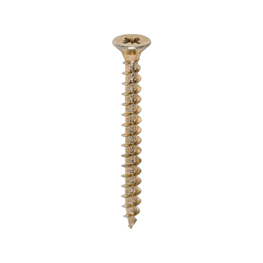 Timco 5.0 x 50 - Solo Chipboard & Woodscrews PZ2 Double Countersunk