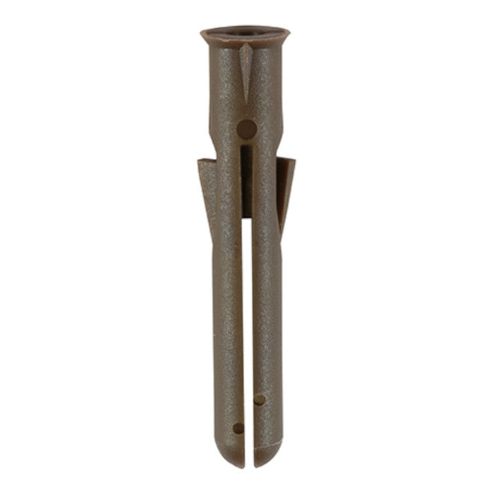 Timco premium plast plugs - Brown 42mm